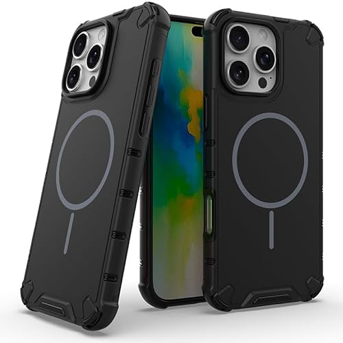 iPhone 13 Pro Max �p�P�[�X MagSafe�Ή� TPU�f�� ���M �������ꂽ�g�^���M�\�� �ϏՌ� �����Y�ی� �y�� ���^ �����h�~ ���΂ݖh�~ ������� �ǂ����G ��p �l�C ��v �A�C�z��13 Pro Max �J�o�[ �i�u���b�N�j