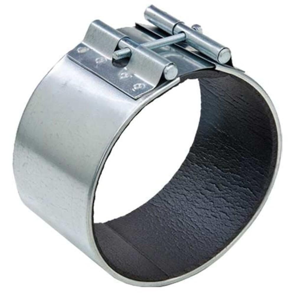 5" Connector Sleeve Round Duct Fitting, 24 ga. Self Sealing