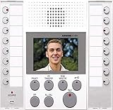 Aiphone AX-8MV-W Audio/Video White Master Station for AX Series Integrated Audio & Video Security System