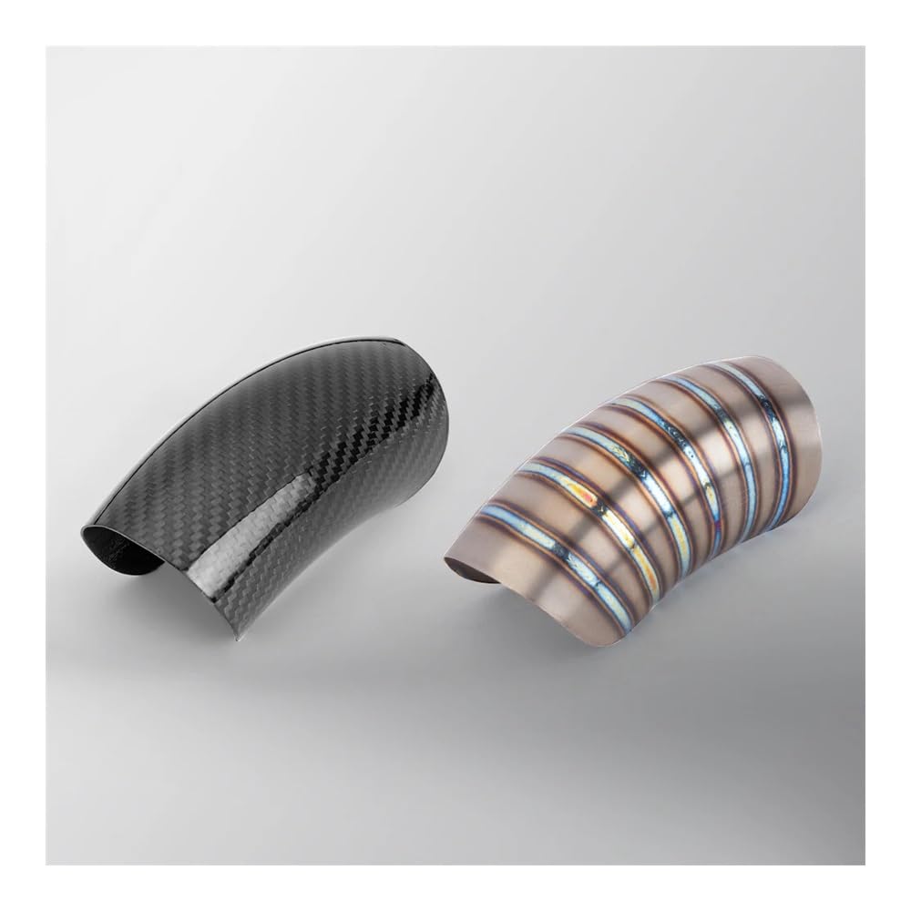 Scudo Termico Scarico Moto Copertura Protezione Scarico Della Motocicletta Protezione Del Silenziatore Copertura Antiscottatura Del Tubo Di Scarico Copertura Di Protezione Dello Scarico(TYPE-A)