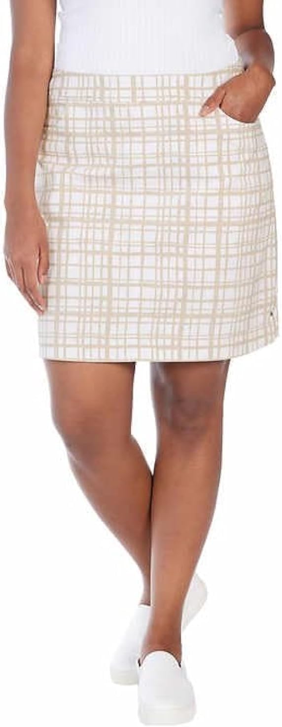 Hilary Radley Skirt for Women - Casual Summer Skorts With Pockets - Shorts Underneath