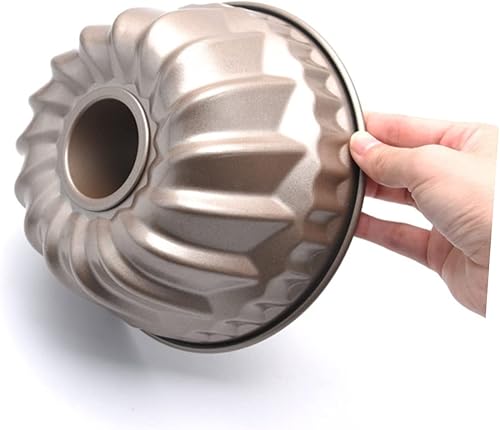 Miniatura 9 de PRETYZOOM 4pcs Cake Mold Dessert Molds Mini Chocolate Cupcake Pan Bunt Cake Tin Uk Mini Loaf Pans with Lids Mini Cake Silicone Baking Pans Baking