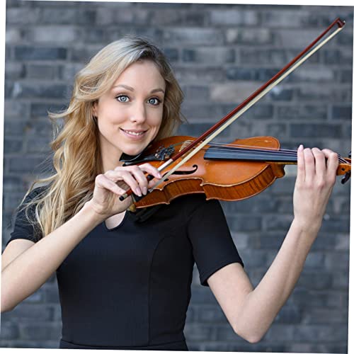 Milisten 3Pcs Red Student With Stick Accessory Balanced Round Sturdy Random Fiber Beginner Well Horse Hair Bow Practice Color Replacement Sandalwood Carbon Practice//For #TOP6