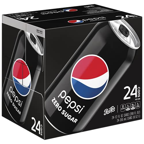 Pepsi MAX, Zero Calories (24 count, 12 oz each)
