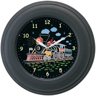 Electronic Motion Train Sound Wall Clock