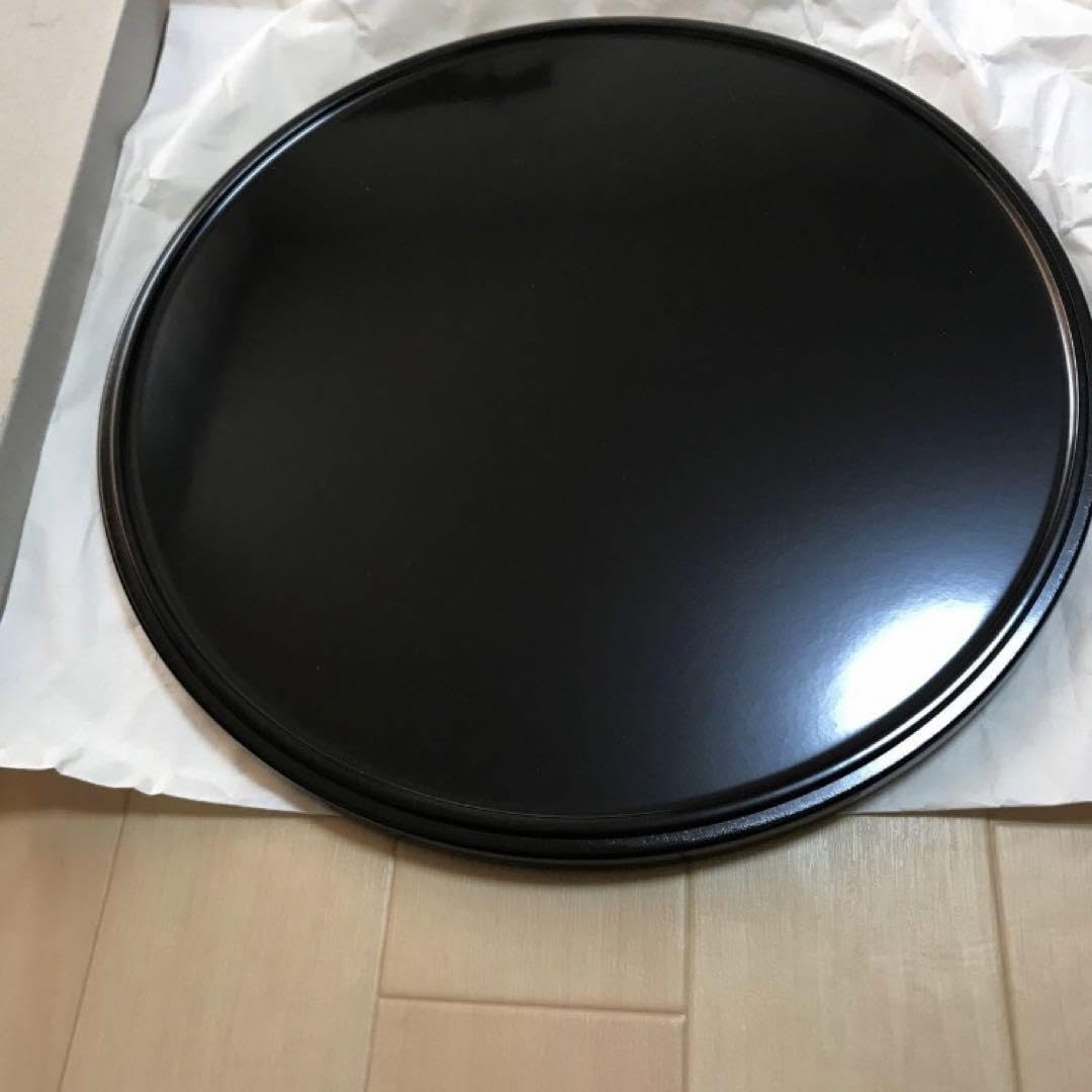 Amazon.co.jp: 萩にうずら 丸盆 お盆 漆 会津塗り : ホーム＆キッチン