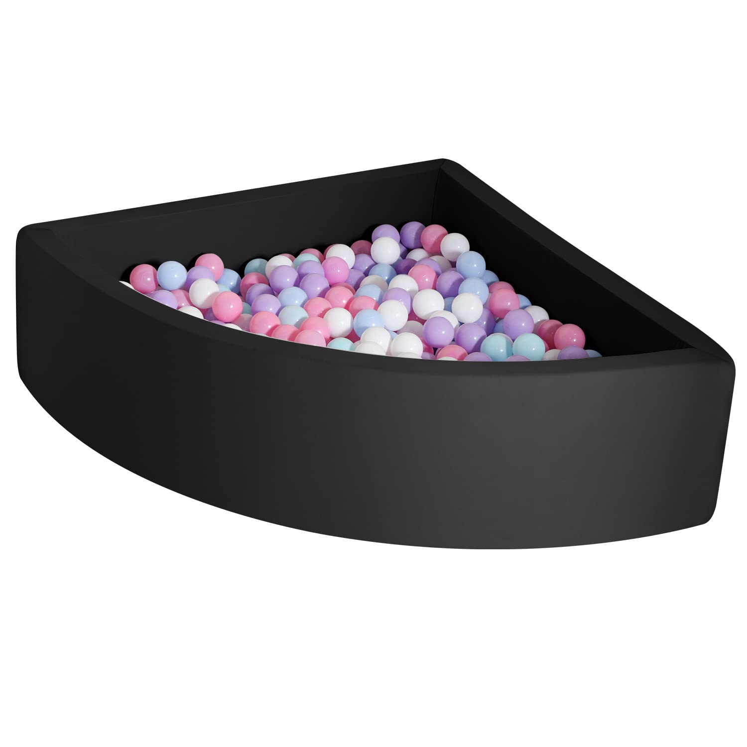 TRENDBOX Ball Pit Kids Ball Pit Memory Foam Ball Pit FanShape Ball Pits for Toddlers Kids Ball