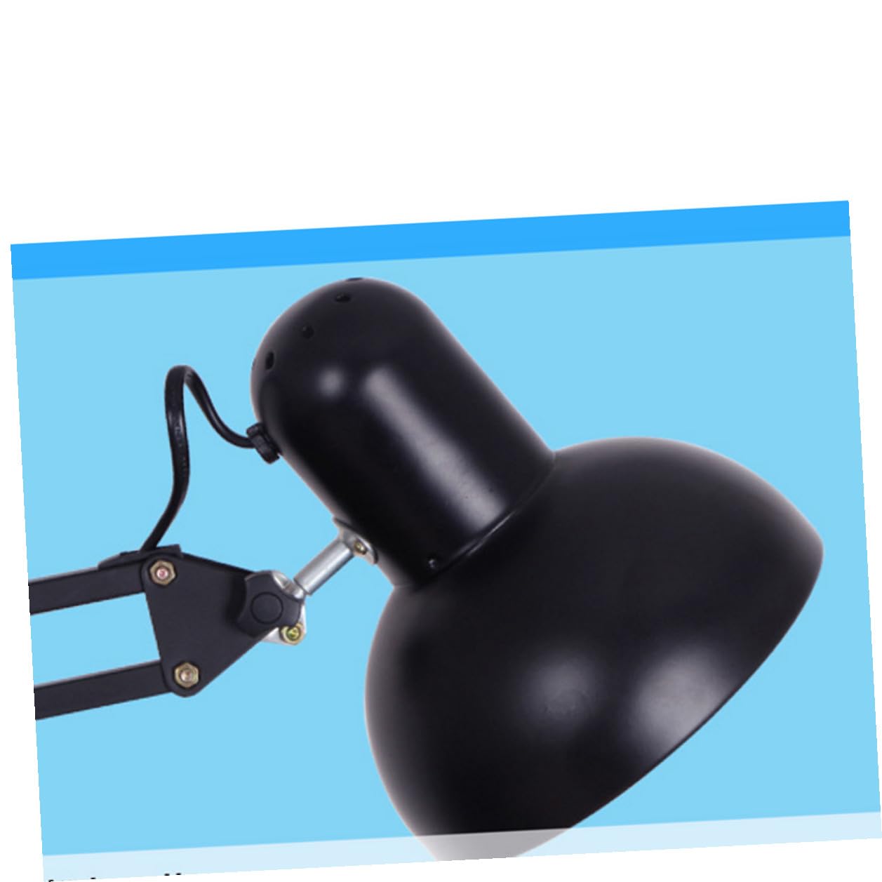 LIFKOME Morsetto Per Lampada Da Tavolo Braccio Snodabile Supporto Per Lampada