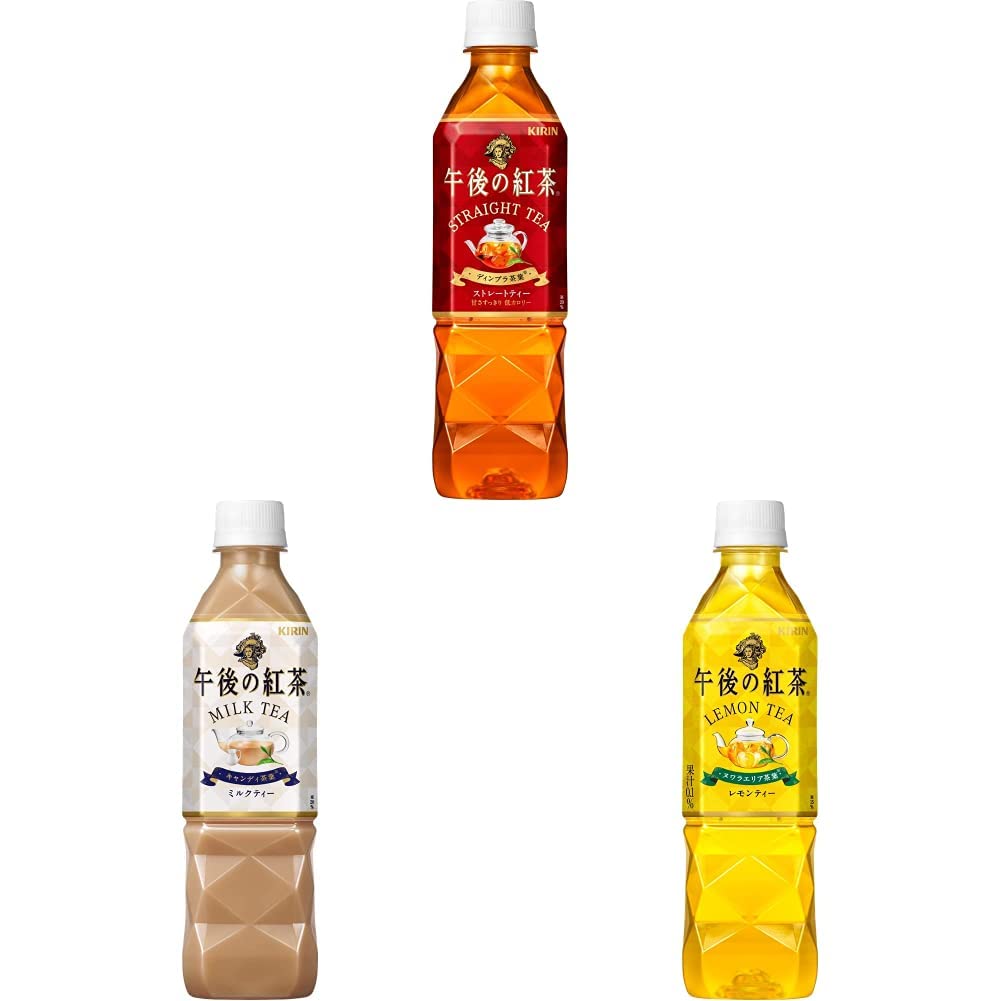 Amazon.co.jp: 【午後の紅茶3種セット】ストレートティー 500ml x 24本