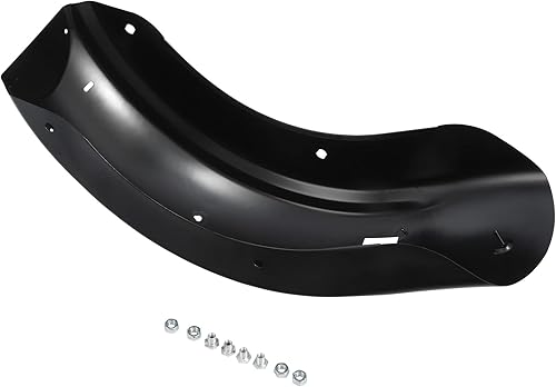 Miniatura 7 de TCT-MOTORPARTS Guardabarros trasero negro sin pintar compatible con Harley Road Glide Limited 2020-2024 CVO Limited FLHTKSE 2016-2021