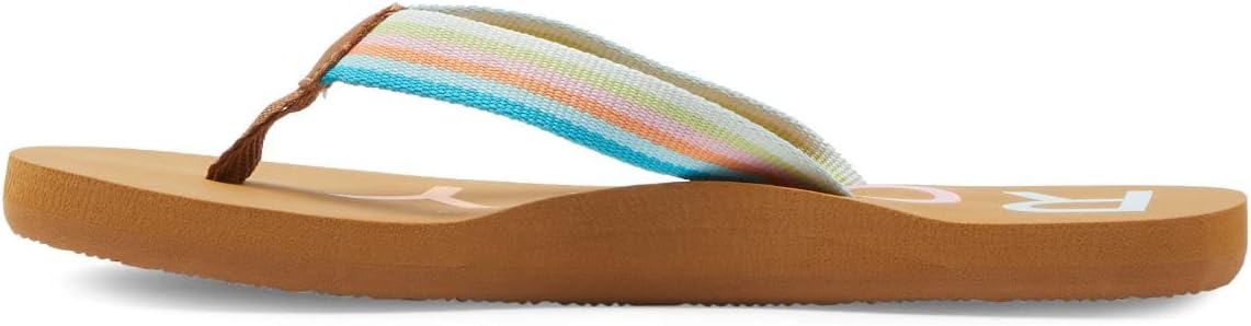 Roxy Girls Colbee Sport Sandal Flip-Flop, Multi 232, 11 Little Kid