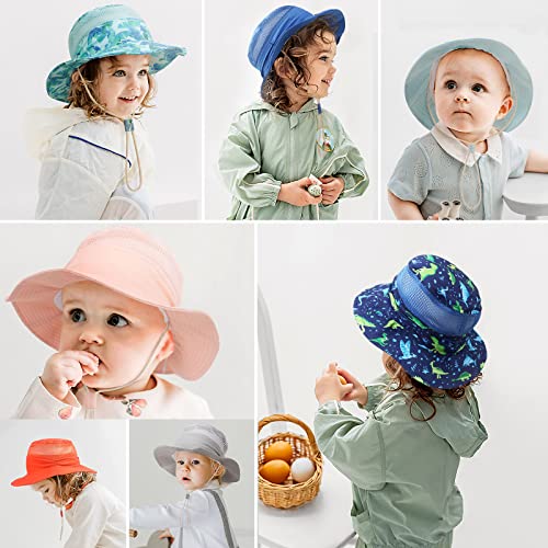 Baby Sun Hat For Boy Girl Toddler,Summer Swim Pool Bucket Hats,Kids Upf 50 Sun Protection Beach Hat Play Hat (As1, Age, 12_Months, 24_Months, White) #TOP6
