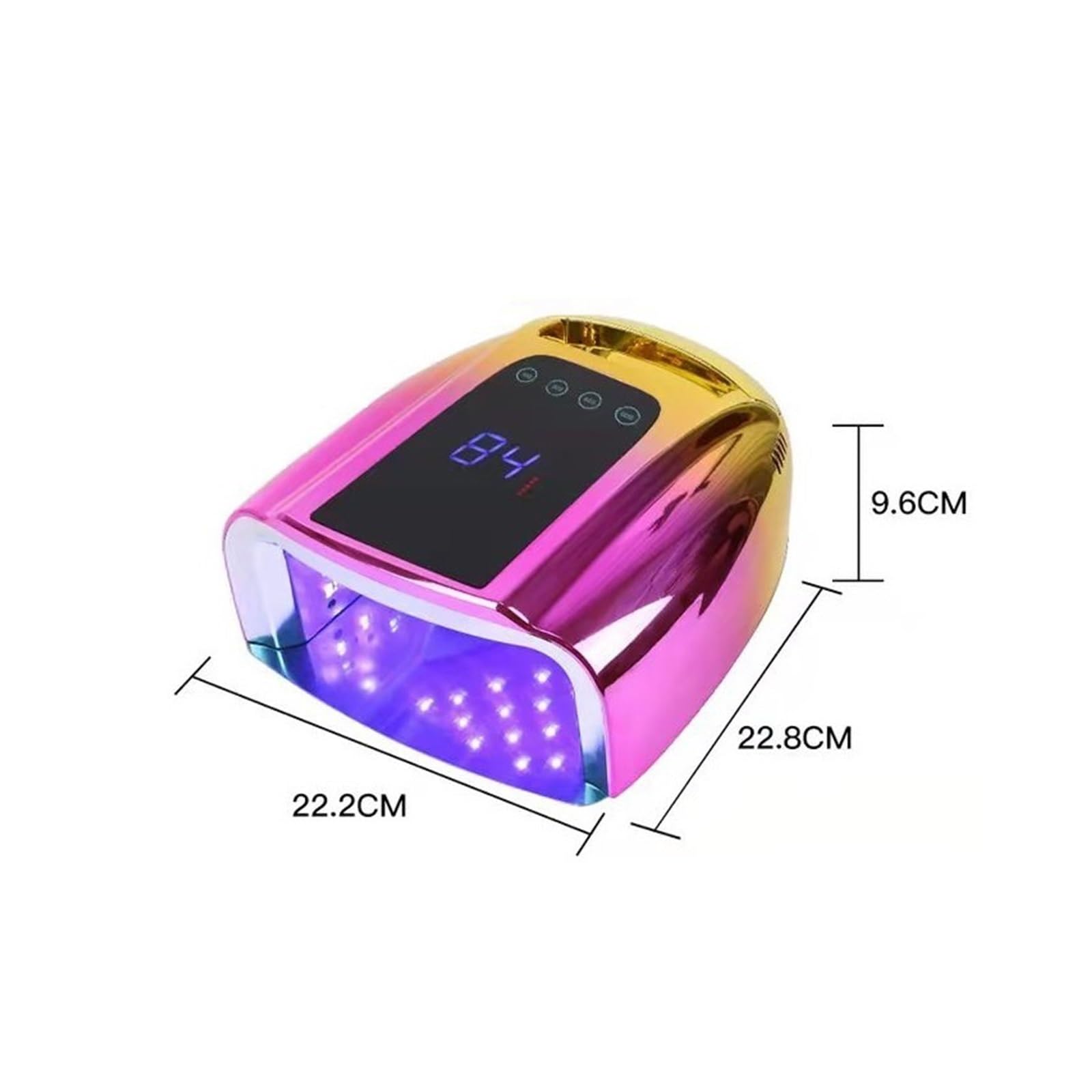 Lampa LED UV do paznokci suszenia żelowych Manicure Suszarka Narzędzia do domowego majsterkowania(3)