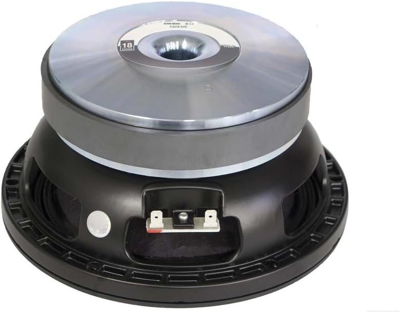 18 SOUND 8M400FC 8-inch Midrange Loudspeaker Driver Line Arrays Stage Monitor PA System Live Sound Audio Speaker Curvilinear Cone 8 Ohms 250W AES 320 Watt Program Power