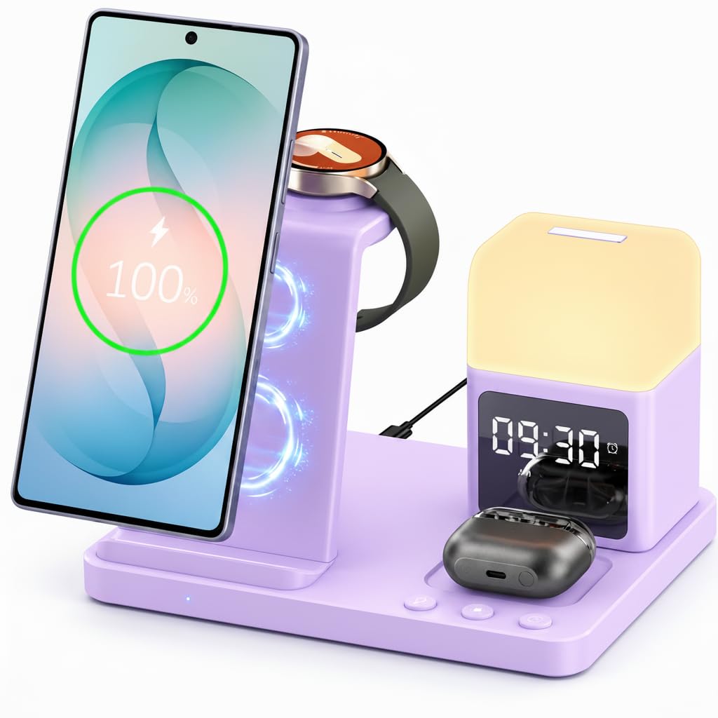 Hicevaiy 6-in-1 Charging Station