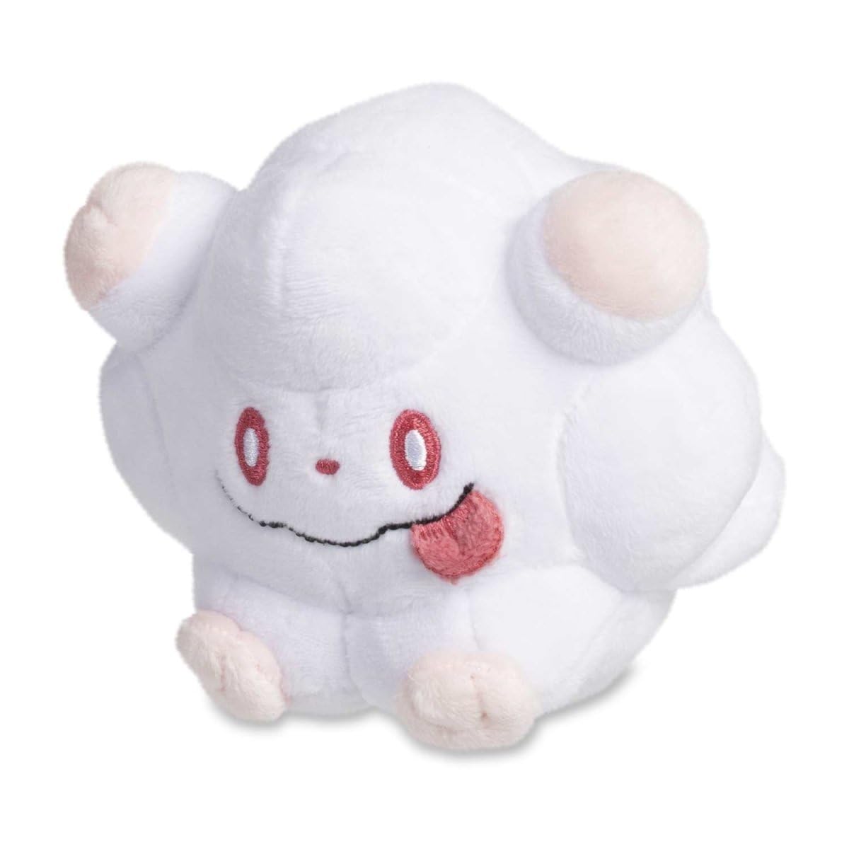Pokémon Center: Swirlix Sitting Cuties Plush, 4 Inch