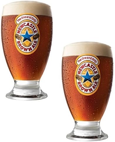 Newcastle Geordie Schooner Glass | New Set of 2 Gl