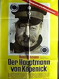 Der Hauptmann von Köpenick - Heinz Rühmann - Filmposter 