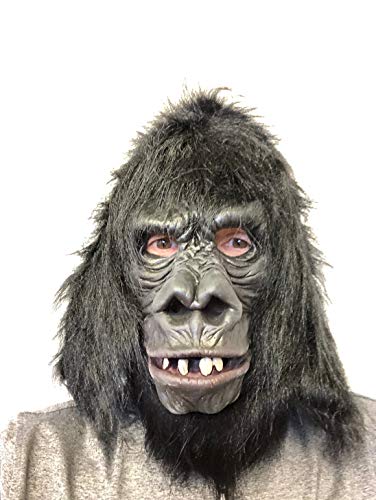 Zagone Deluxe Gorilla Mask, Ape, Primate #TOP1