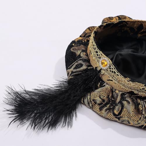 Chapeau médiéval pour homme style capuche modulable - 6