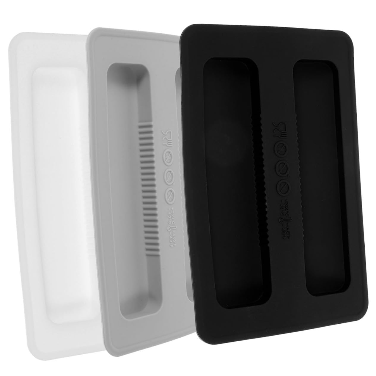 HEALLILY 3Pcs Silicone Toaster Covers Bread Maker for Household Appliances and Easy to Clean and Kitchen Gadget