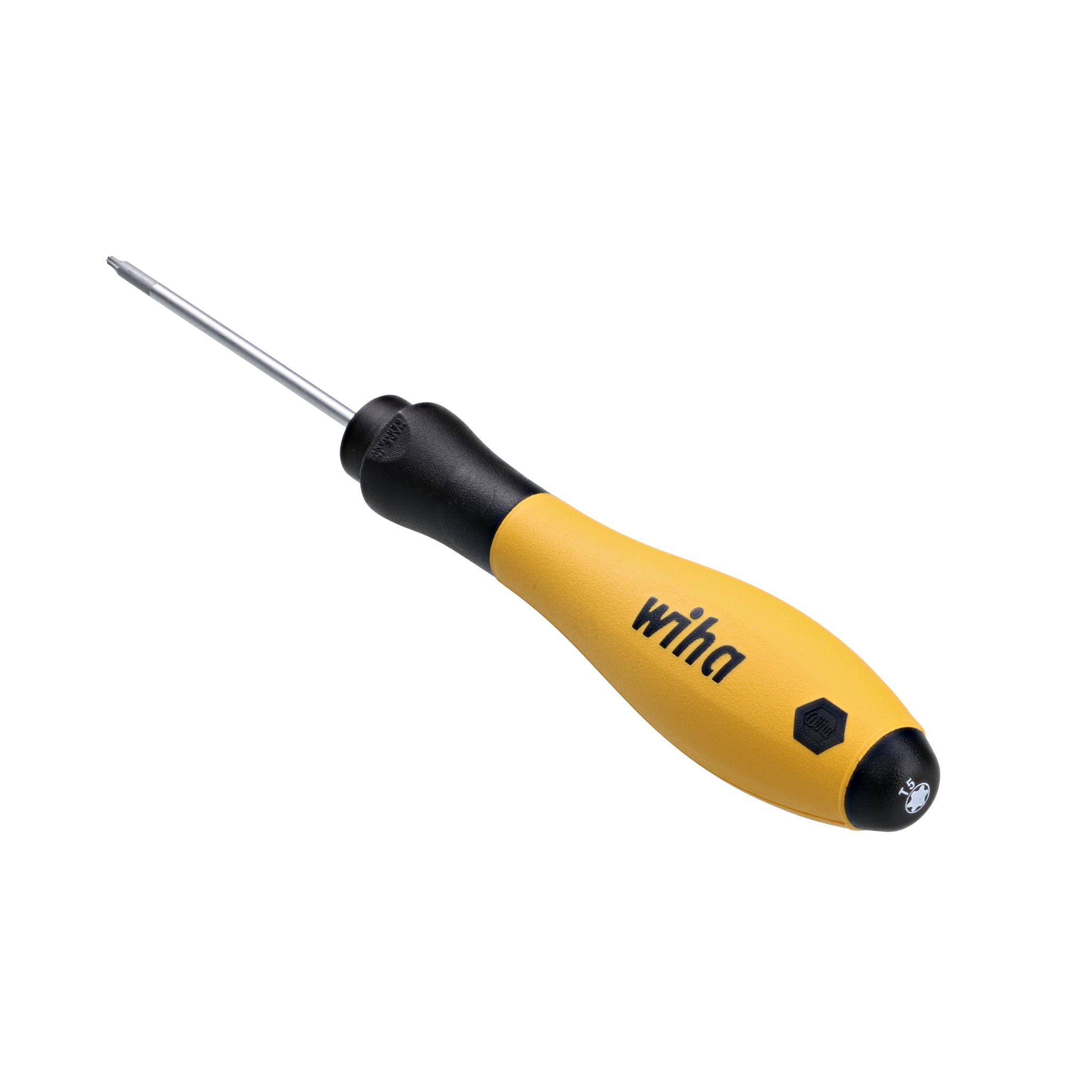 Wiha 36200 cacciavite Torx, ESD Safe with Softfinish Handle, T5 x 60 mm