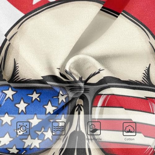 Funny Skull Red Stripes Toddler Girls Underwear 2t Cotton Girl Panties Cute Colorful Briefs Kids Undies3