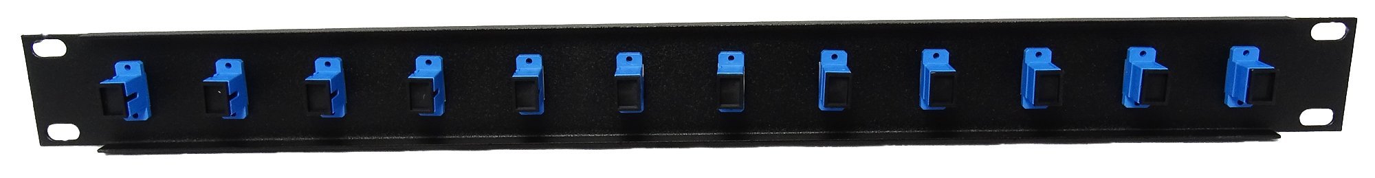 Panel (Patch de Fibra SC cargado) de 1U 19 "