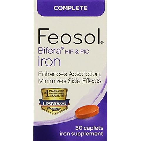 Feosol Complete with Bifera,30 Count (Pack of 2) Cover