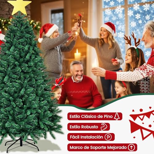 La mejor comparación de Pino navideño los 5 mejores. 6 Imagen adicional