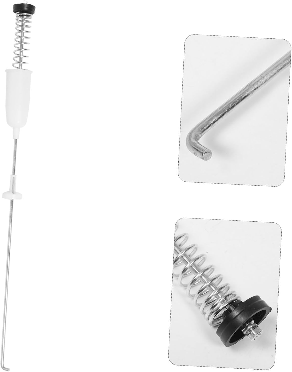 4pcs Washing Machine Balance Bar Spring Tie Rod Shock Absorber Rods for Full Automatic Washers Stabilizer Bars Reducing Vibration Noise Easy Installation Accessories