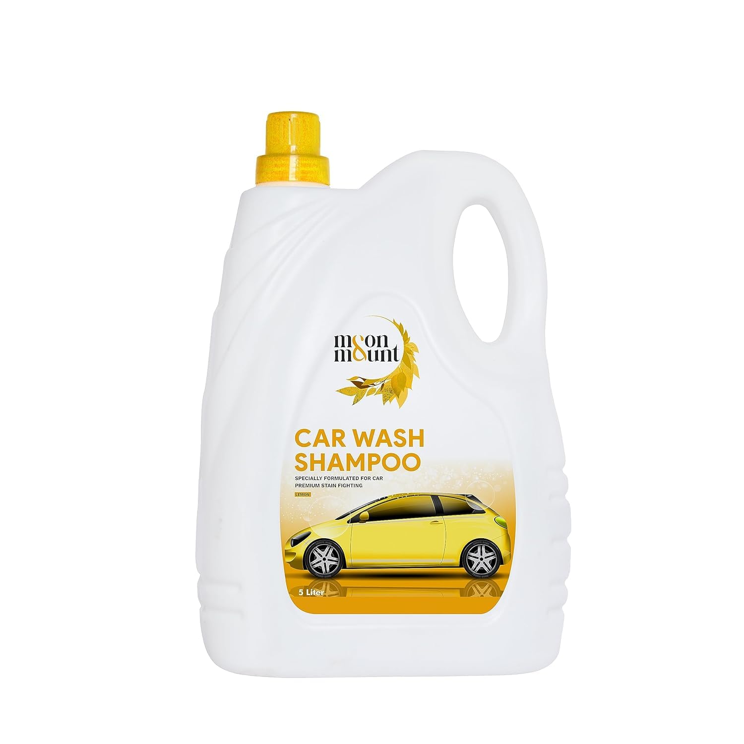 Moon & Mount Car Shampoo and Car Washing Liquid, Car wash shampoo, Safe for Cars, Trucks, Motorcycles, RVs, Wash Liquid for Car and Bike - 5 Liter (Lemon) (B0CJDKJG1K) Amazon Price History, Amazon Price Tracker