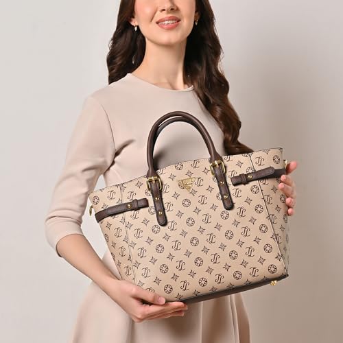 Image of Lavie Signature Women's LS Montreal Tote Bag for Women | Tote Handbag for Work | Ladies purse | Stylish Shoulder Bag | Gift for Women