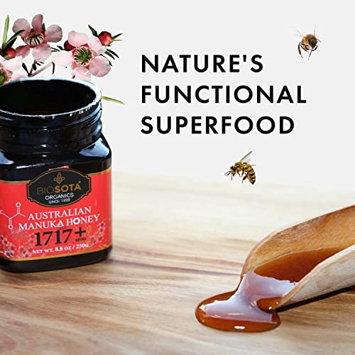 BIOSOTA Miel de Manuka Orgánica MGO 1717+ 250g miniatura 3