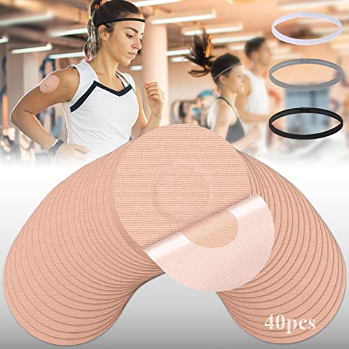 40 Unidades Parches Sensor Freestyle Libre 2 Parche Sensor Fijación Cinta Autoadhesivo Resistente...