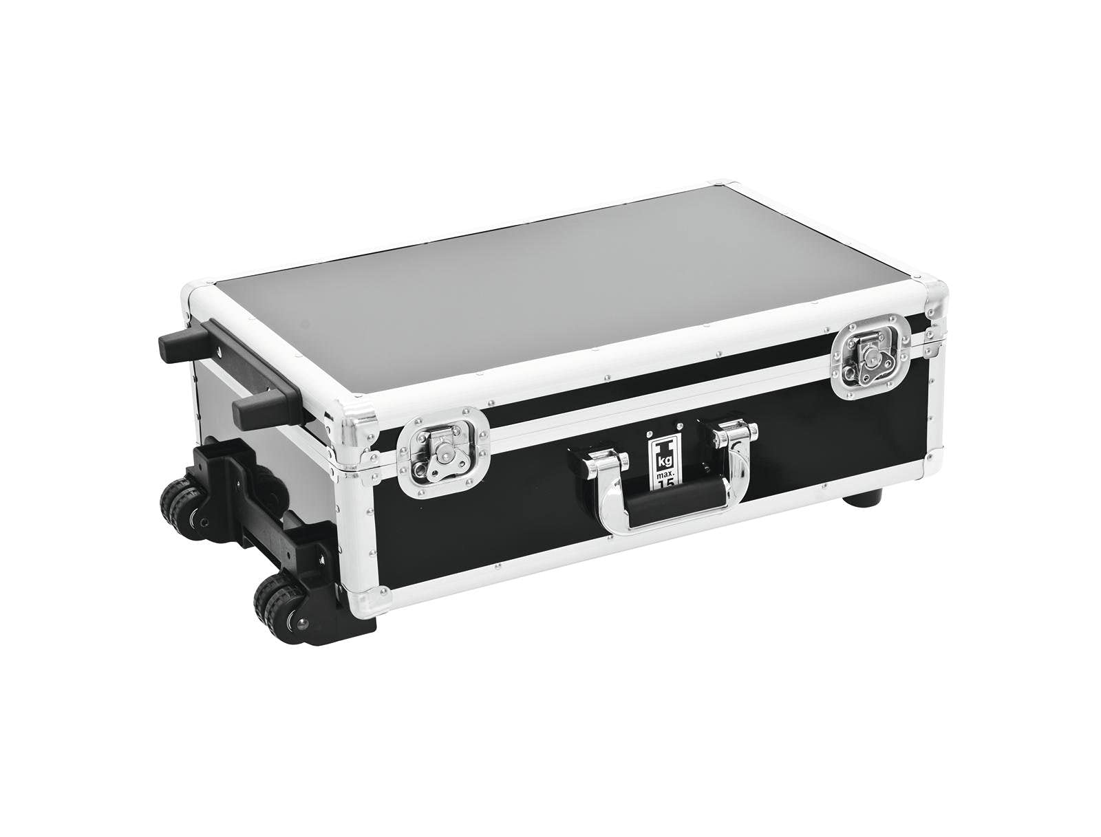 Roadinger 30122087 - Valigetta trolley per 120 CD, colore nero