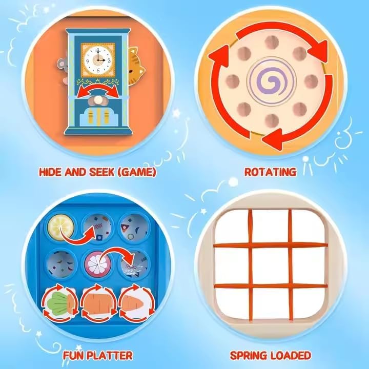 Image of Bliss HUES6-in-1 Foldable Baby Sensory Busy Cube - Detachable Montessori Activity Block- Fine Motor Skills Travel Learning Toy for Toddlers Infants (Foldable)