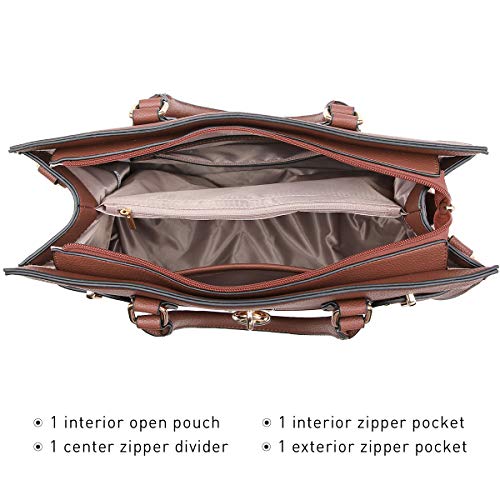 Dasein Women Handbags And Purses Ladies Shoulder Bag Top Handle Satchel Tote Work Bag With Wallet #TOP4