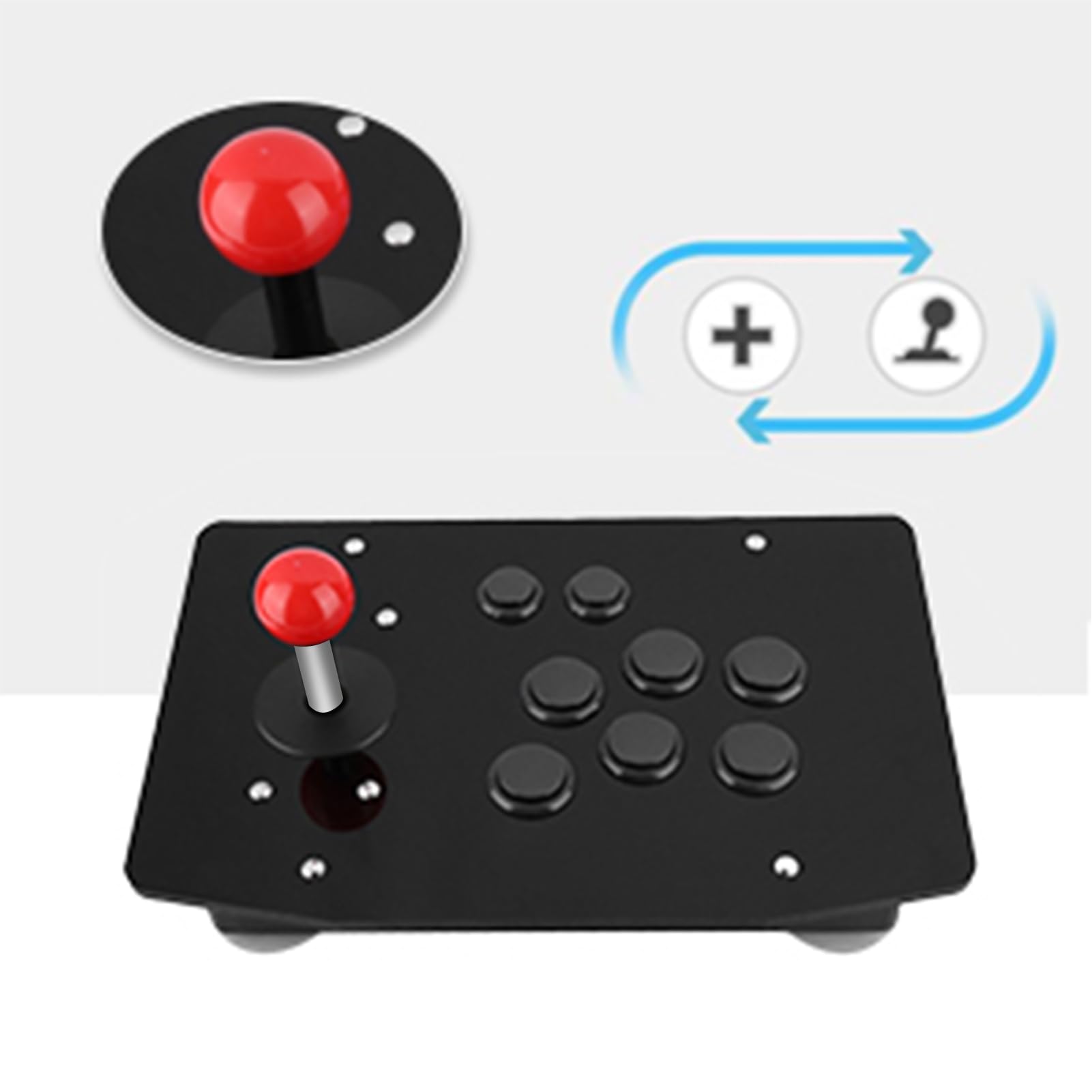 アーケードスティック USB接続 8ボタン Amazon.co.jp: アーケードゲーム USBスティックボタンコントローラー