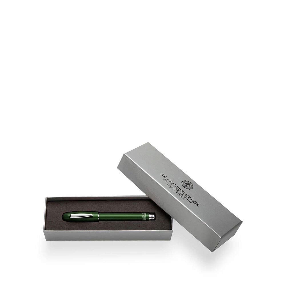 Spalding & Bros. Penna Roller Pen Laccata Short Classic Pens | 170131-Verde Scuro