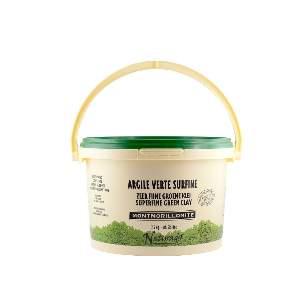 Naturado En Provence - Secchiello Argilla Verde Polvere Superfine - Naturado - biologica certificata - 2,5 kg