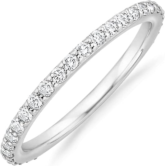 Top 12 Best White Gold Rings You Can’t Miss Today 22 51fBSFgO3CS. AC SY535