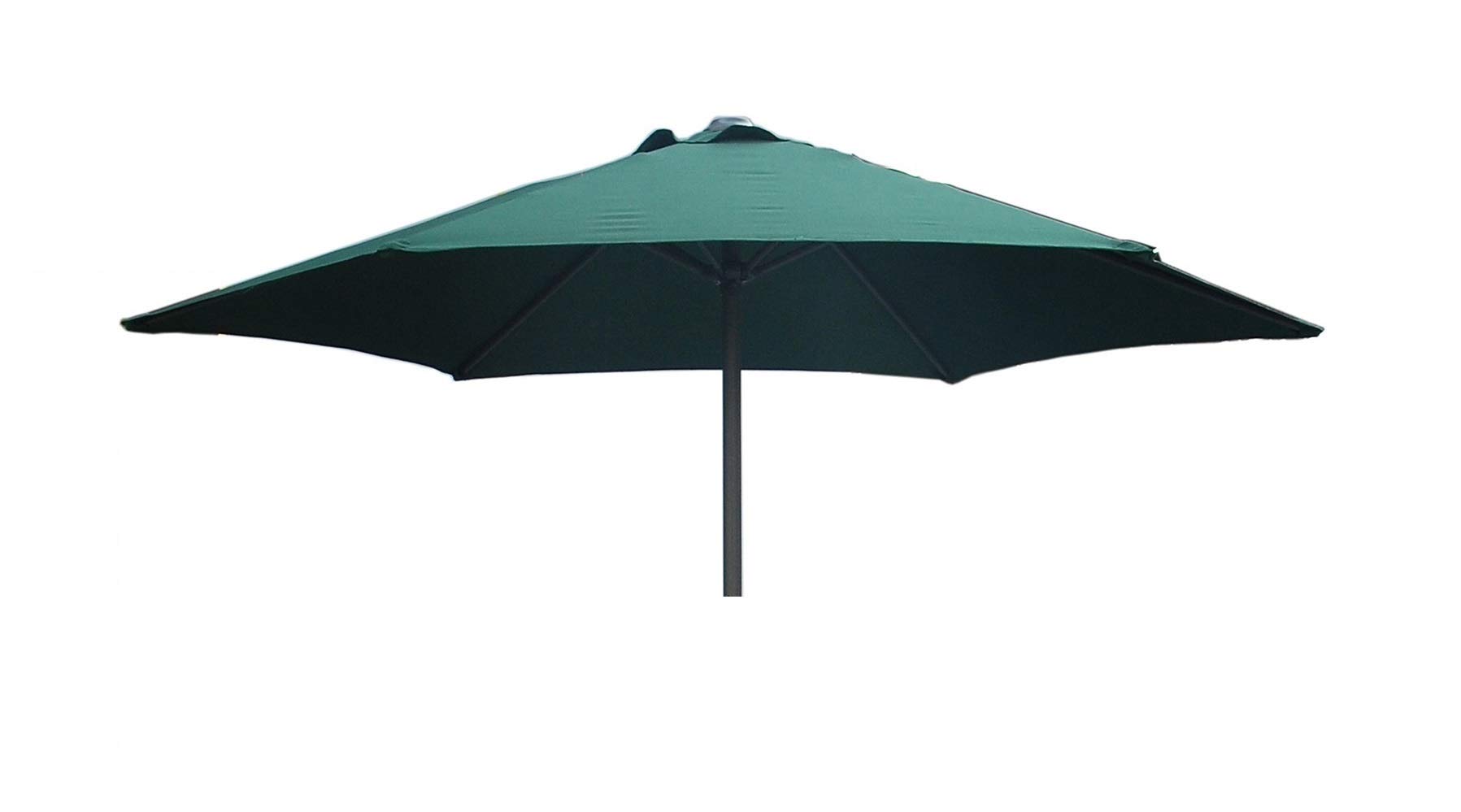 TFS Replacement Parasol Fabric Canopy for Standard, Cantilever & Balcony Parasols (2m 6arm, Green)