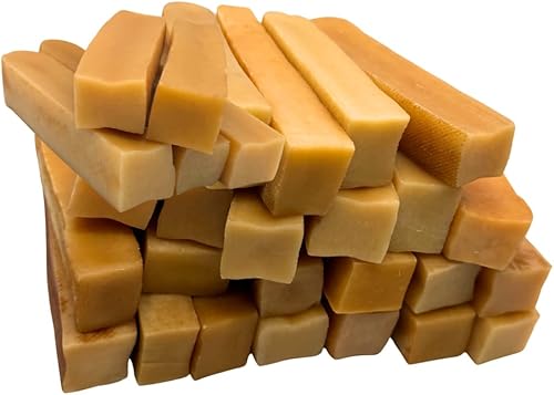 Miniatura 19 de Masticables prémium de queso de yak para perros del Himalaya - Masticables naturales de yak para perros grandes y pequeños - Masticables de leche