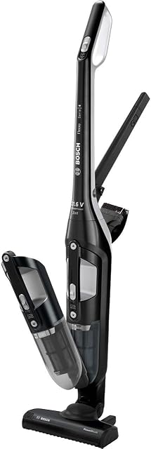 Bosch Flexxo Serie 4 BBH3211GB ProClean 2in1 21.6V Cordless Vacuum Cleaner, 50 minutes runtime - Dark Night