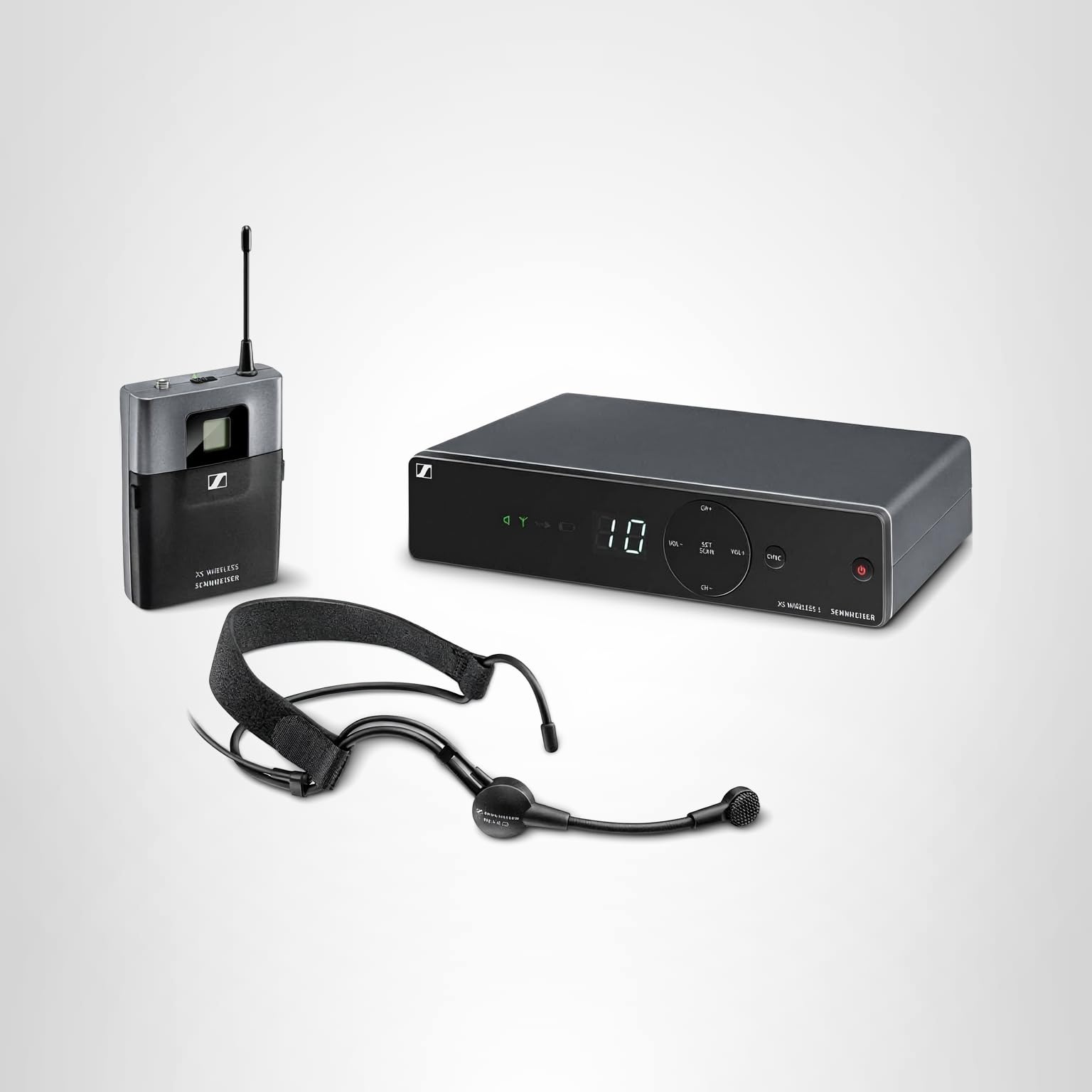 Amazon.com: Sennheiser XSW 1-ME3-A Wireless Headmic Set, A Range