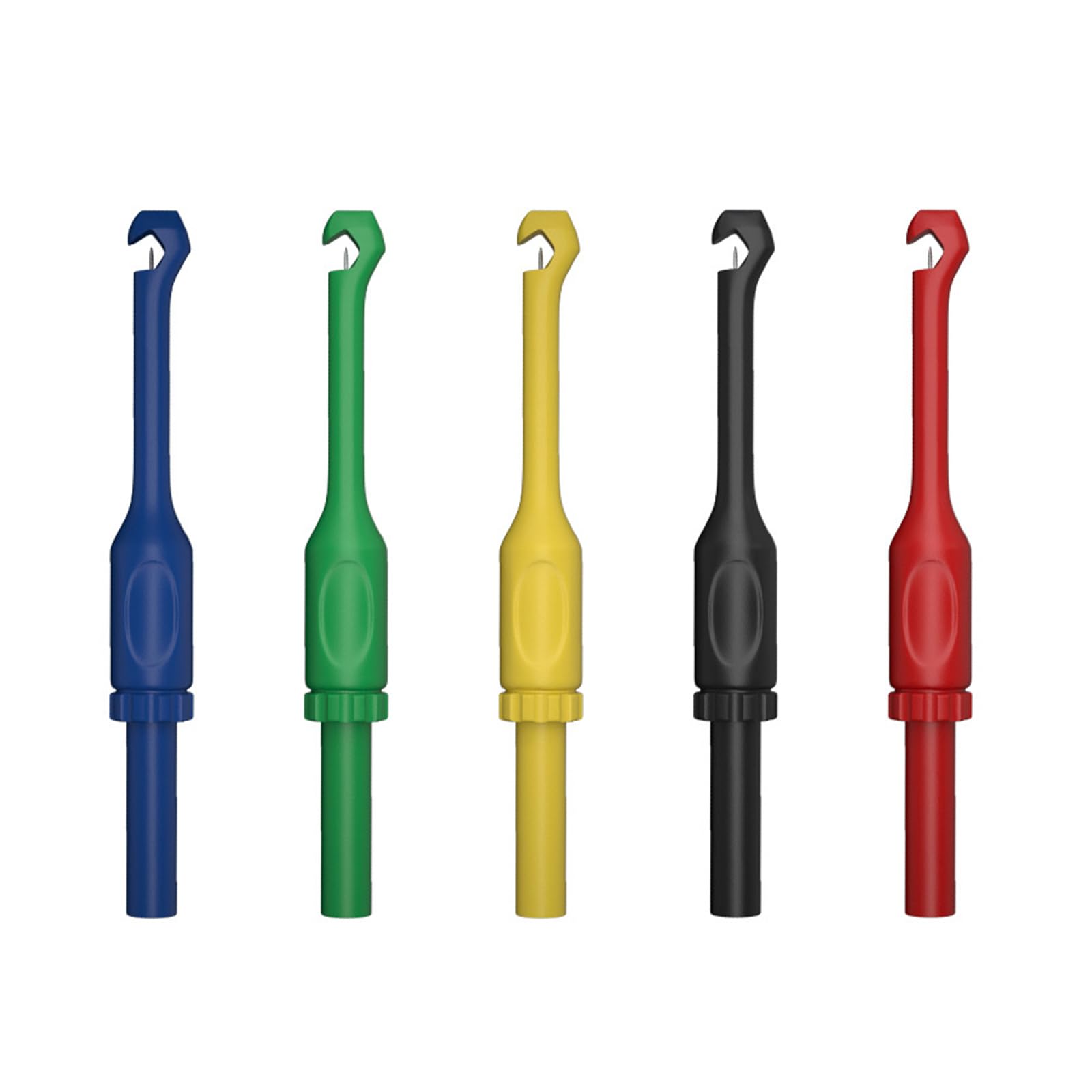 Buxuaaaa Of 5 Small Electrical Detectors Tester Diagnostic Devices With 4Mm Insert Attachments For Rapid Issue Identification Quick Detection Wire Stripper Tool