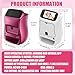 levigationlu 3D Nail Printer with 5-Inch Touch Screen/App Control, 4800dpi Nail Art Machine, 1000+ Built-in Nail Art Designs, Recognition Nail Shape and Size, DIY Photo Printing for Home or Salon