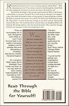 Hardcover The Bible tour guide: A 365 day spiritual journey Book