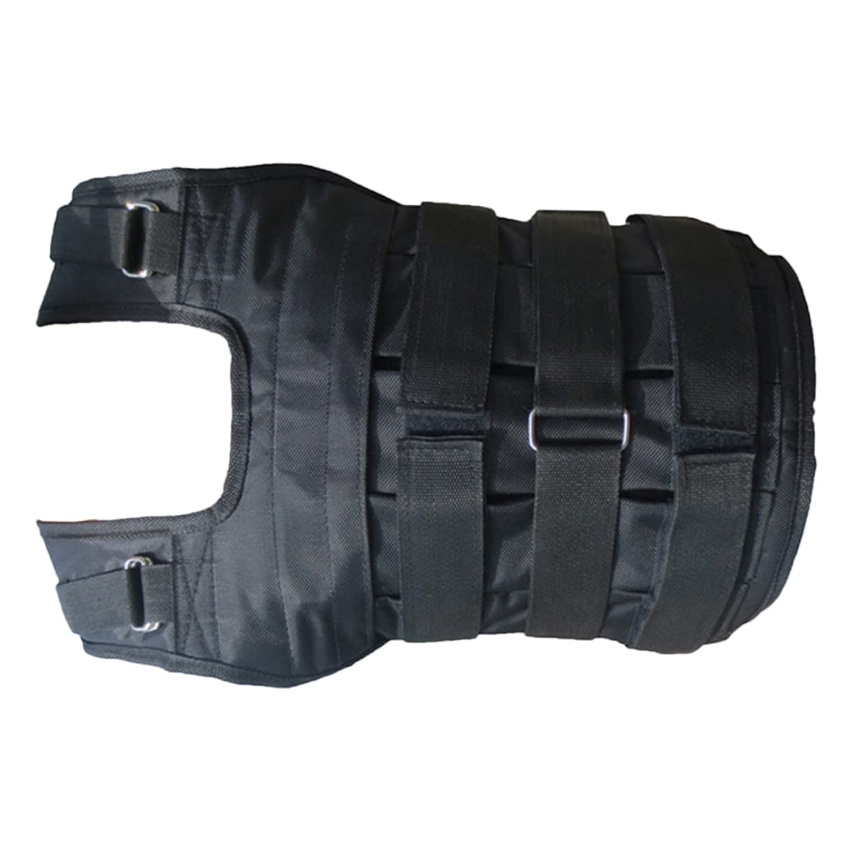 Gilet Allenamento Nero per Zavorrato e Regolabile Corsa
